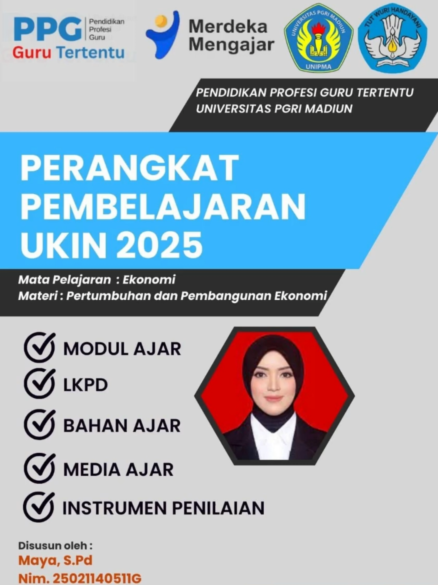 Ready Modul Ajar Deep Learning Ukin PPG 2025 Tahap 2 Untuk Semua Jenjang Pendidikan (PAUD, TK, SD, SMP & SMA/SMK), Semua Kelas & Semua Matapelajaran. Paket Lengkap kami menawarkan: ✅Modul Ajar Deep Learning Berbasis Diferensiasi dan Sudah Menggunakan Kurikulum Merdeka ✅Instrumen Penilaian Sistematis & Terstruktur (Sikap, Keterampilan & Pengetahuan) ✅Bahan Ajar Informatif dan Terstruktur ✅Media Ajar Interaktif ✅LKPD Menarik, Terstruktur & Sistematis. Bagi rekan guru ppg yang lagi cari atau butuh jurnal pembelajaran dan modul ajar ukin lengkap siap pakai untuk ppg 2025 tahap 2 (PAUD, TK, SD, SMP & SMA/SMK) boleh cek dan beli lewat link yang ada di bio profil tiktok kami ataupun toko online kami👇: https://lynk.id/toserba_education. Jika pengen request atau dibuatkan baru, bisa langsung pesan lewat dm di tiktok kami atau langsung ke wa resmi kami (0822-6811-3536) #deeplearning #modulajarukin #modulajar #ppg2025 #ppg2025tahap2 