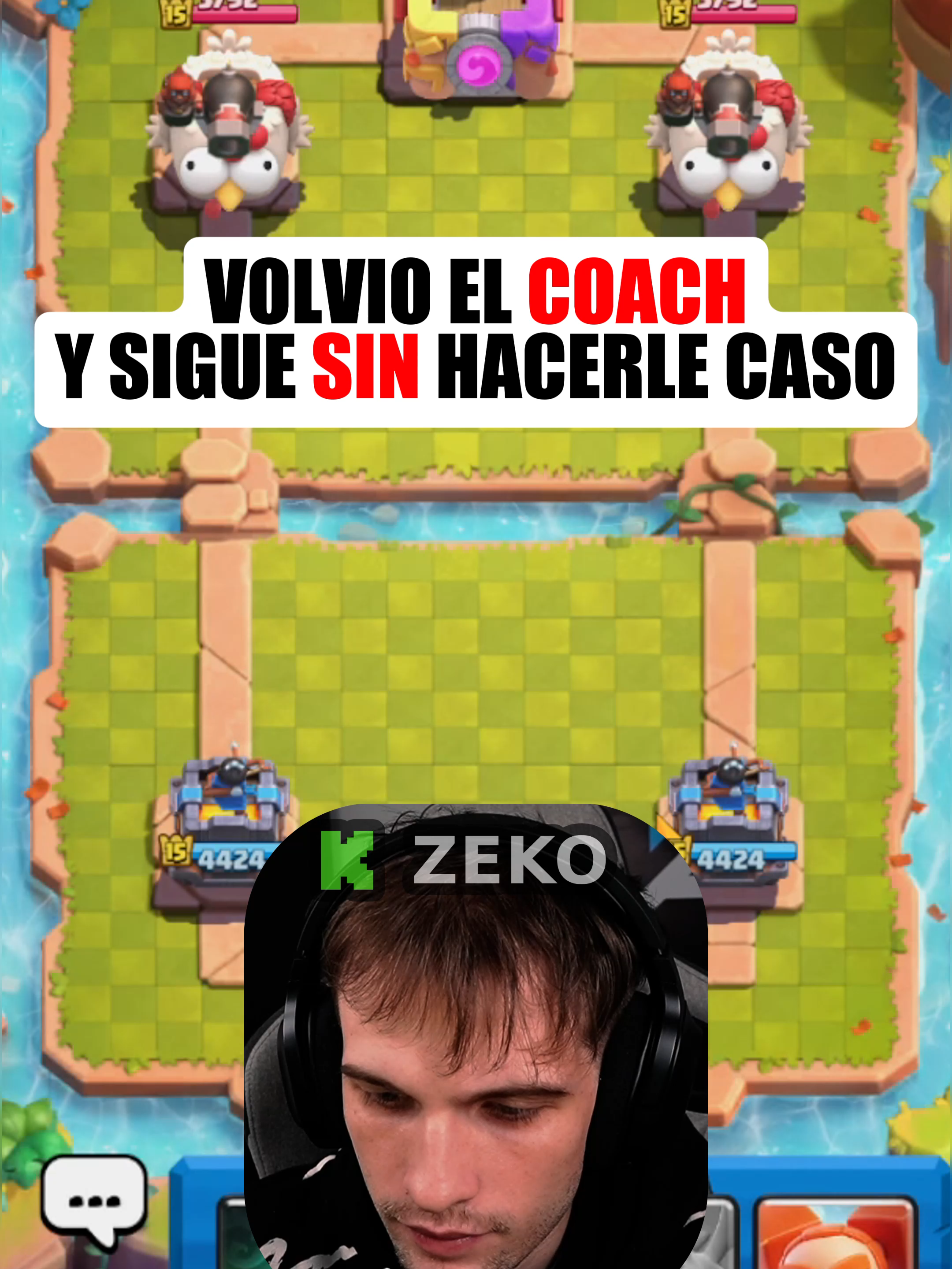 NO APRENDE MAS ZEKO #kick #argentina🇦🇷 #clashroyale #zeko #clips #streamer #foryoupage❤️❤️ #fyp #paratí