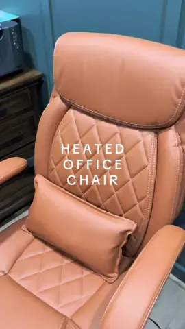 This chair does it ALL 👏 Heated, massage, reclines, and footrest included! Work from home just got an upgrade. #TikTokMadeMeBuyIt #WorkFromHomeSetup #MassageChair #OfficeChairGoals #tiktokshopcreatorpicks 