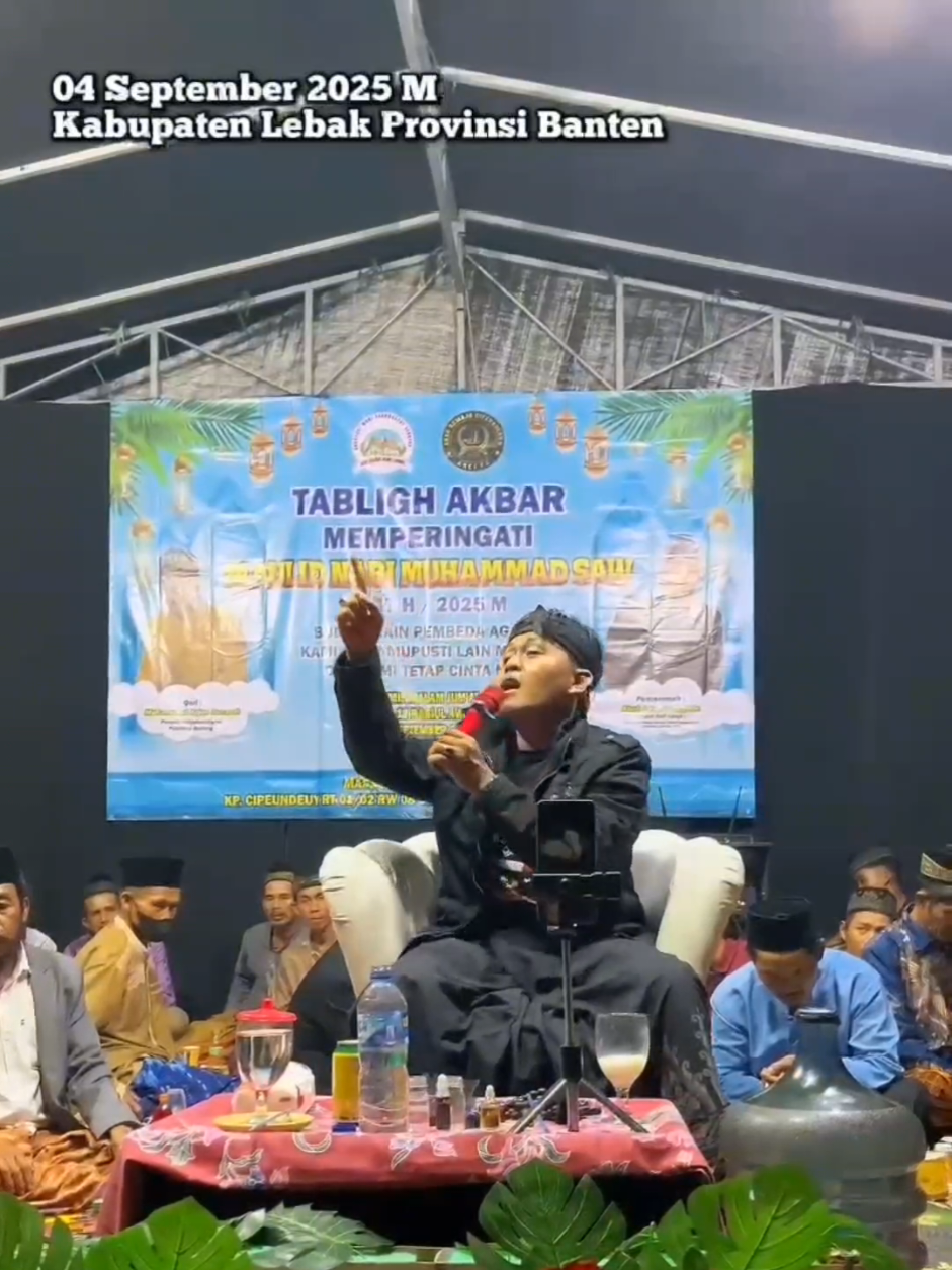 Vlog ke-2 Lebak Banten 04 September 2025 M #tarekatthaifuriyah  #thoriqotulauliya  #abahleuweunggede  #radensyairlangit 