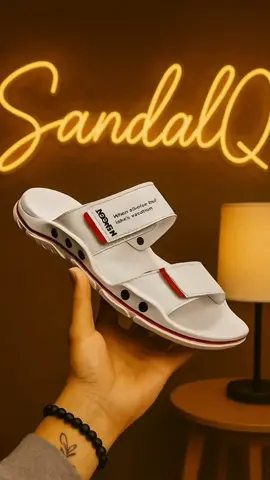 JOEMEN Sandal Slop Dobel Strip Slip On Kekinian #fashionpria #sandalpria #joemen 