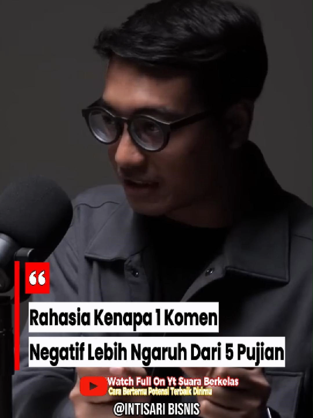 Lo ngerasa gampang baperan sama komen negatif? Itu normal banget. Di video ini, gue bahas kenapa otak kita punya negativity bias. Tonton sampai habis biar lo tahu cara mengatasinya!#psikologi #MentalHealth #neuroscience #komentar #hiduptenang #kontenpositif