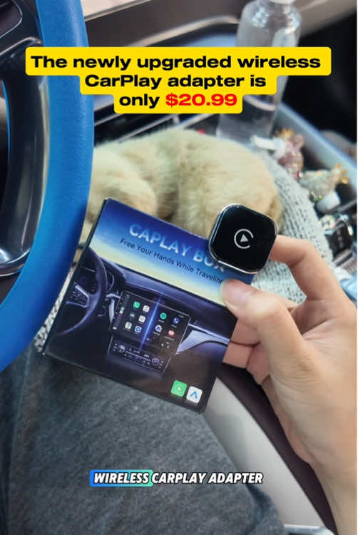 Remember to complete your purchase before the end of the discount #wirelesscarplay #carplayadapter#carplay#oldcar #rushtok2025 