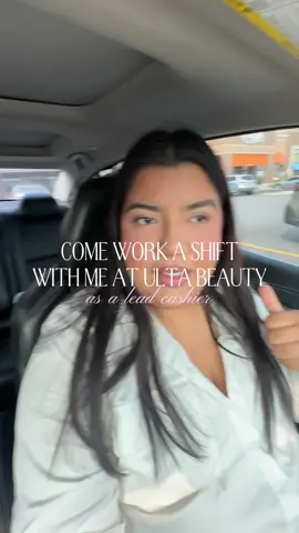 come work with me at ulta beauty 💕 #fyp #workwithme #workvlog #Vlog #ultabeauty 