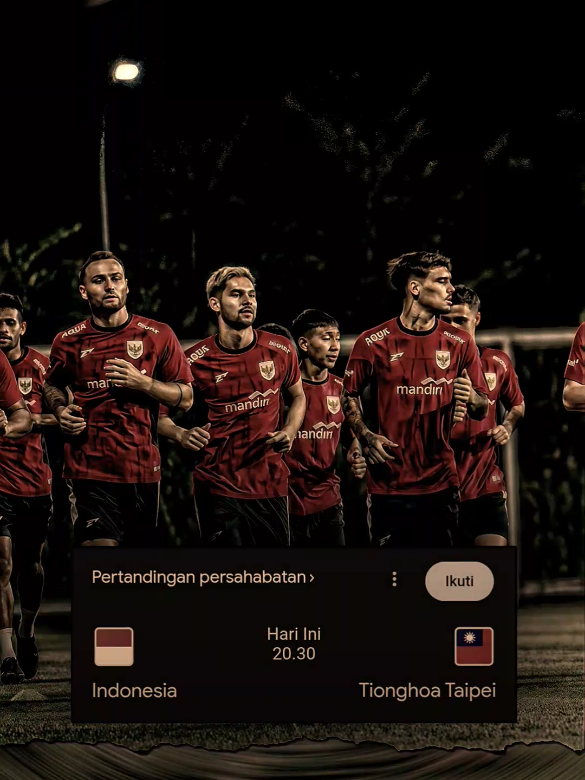 prediksi skor 👉🏼 #indonesiavschinataipei #timnasday #fifamatchday 
