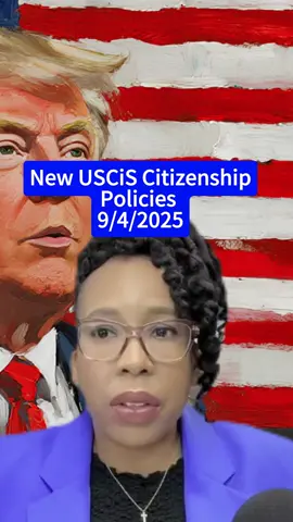 Watch the full video on McBean Immigration TV on YouTube for a complete breakdown of these new naturalization policies. #immigration #citizenship #mcbeanlaw #immigrationlawyer #newyorkimmigration #fyp #foryou #foryoupage #fypシ #tiktok #storytime #tiktok #viral #greenscreen #green screen