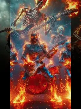One Hell of a Concert#aiart#trending #followme #art #music 
