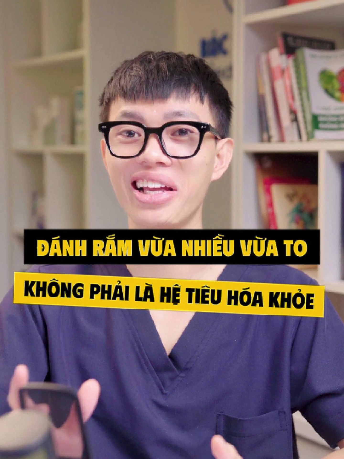 Đừng nghĩ hệ tiêu hóa khỏe là đánh rắm nhiều #viemdaitrang #daudaday #bacsibien #livespocolon