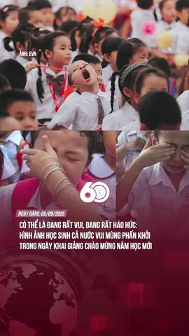 HÌNH ẢNH HỌC SINH CẢ NƯỚC VUI MỪNG PHẤN KHỞI TRONG NGÀY KHAI GIẢNG CHÀO MỪNG NĂM HỌC MỚI #tiktoknews #60giay #theanh28