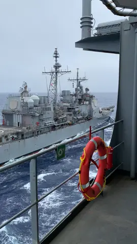 Double UNREP #navy #merchantmarine 