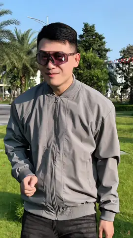 Bomber gió 2 lớp chống nắng cản gió cản bụi #TikTokFashion #xuhuong #macdepmoingay #minhmongmanh #aogio 