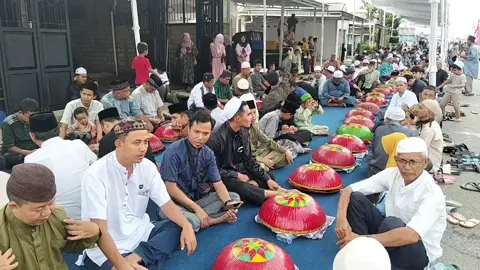 Acara maulid nabi festival nganggung d desa Tuatunu,merapat gaes#fyp #bangkabelitung