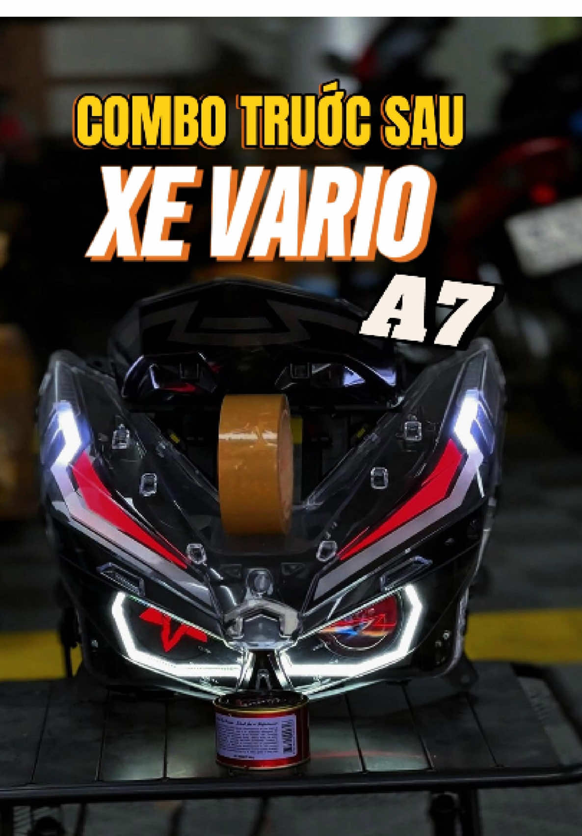 Combo trước sau xe Vario A7 đẹp xuất sắc luôn anh em ơi 👏 #dpauto #vario125 #vario150 #xuhuong #trending 