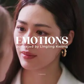 emotions portrayed by @Lingling Kwong to celebrate her 7th year as an actress! 🤍💐 #linglingkwong  7Y GROWING WITH LINGLING #Lingling7YActressJourney #หลิงหลิงคอง #lingorm 