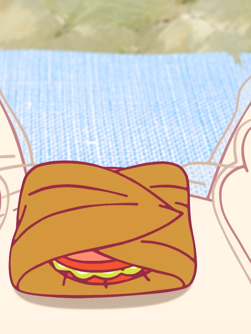 【爪爪和巴宝】风大，守宫气球出没请注意 #cute #animation #reptile #gecko