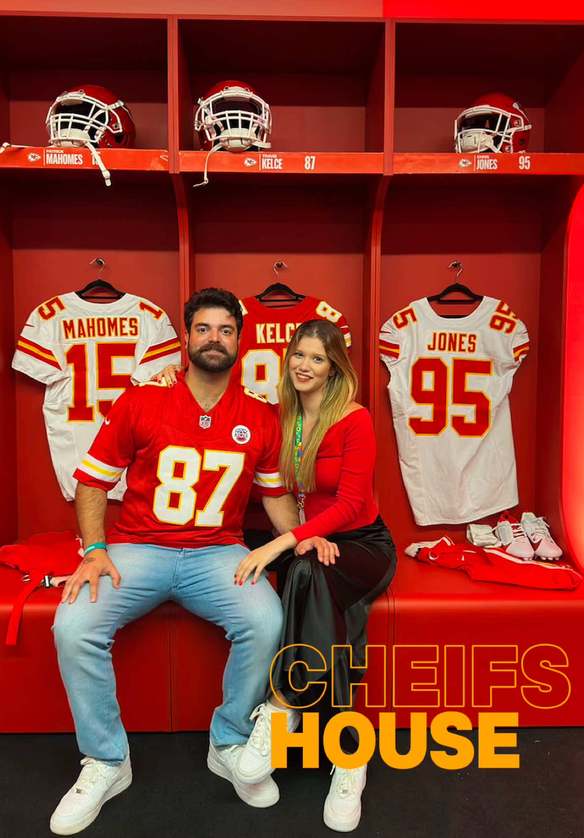 Dia de conhecer cheifs house #CapCut  #NLF #futebolamericano #cheifs #redkingdom 
