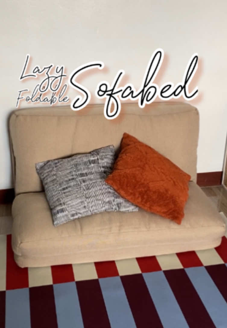 So cozyyy! 🥹🍃 Pwedeng pwede kapag may bisita, as sofa. If mag-overnight, pwede as bed🥱 Sobrang functional at ang aesthetic ng colors available🛋️ Lazy Foldable Sofabed Tatami Multifunctional #fyp #apartment #sofabed #aesthetic #affordable tags foryou foryoupage trending apartment aguna apartmenthunting CleanTok apt bukodfinds Home room minirefrigrator minirefrigerator restocking restock restockasmr fridge monthlybudget livingalone budget budgeting rent fridgeorganization fujidenzo apartment appliances laguna