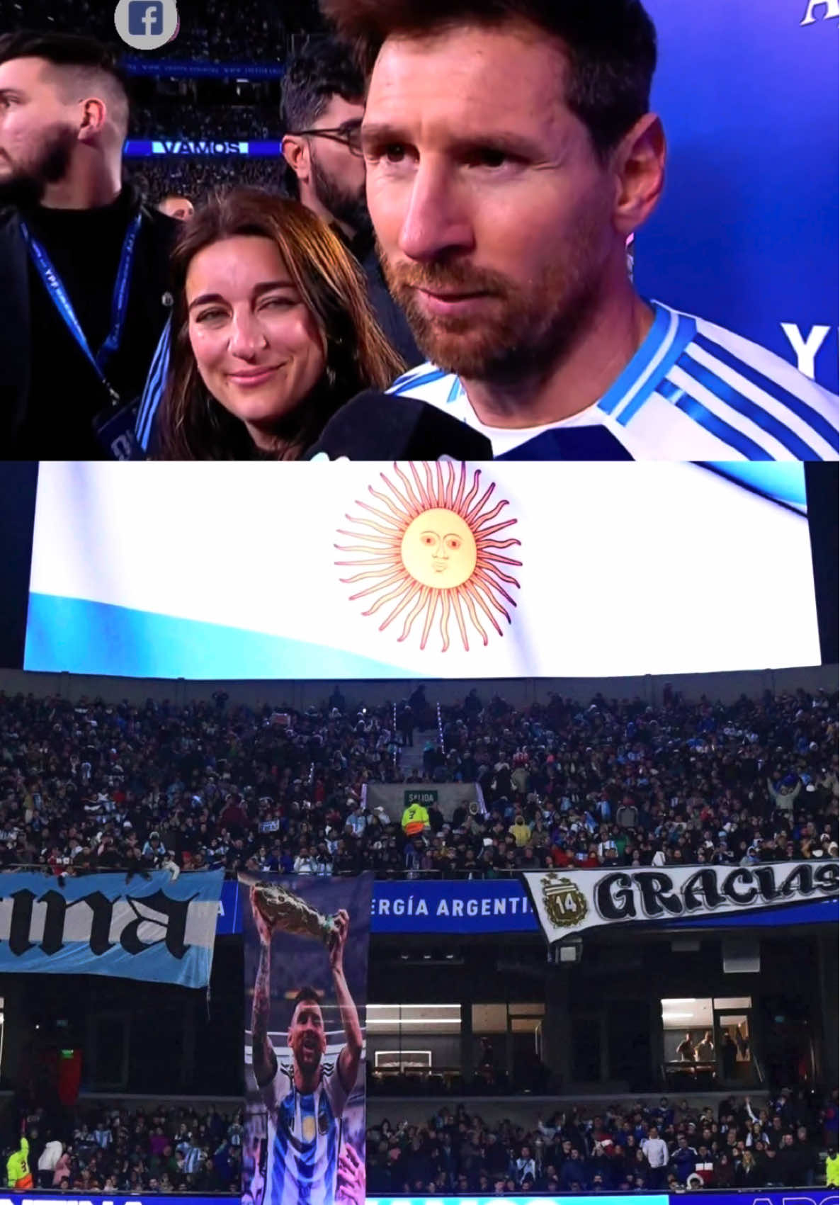 📰✨ ليونيل ميسي بعد خوض آخر مباراة له في الأرجنتين بقميص المنتخب: لحظة مليئة بالمشاعر… وداع خاص على أرض الوطن قبل أن يغلق الفصل الأخير من مسيرته الدولية..⚽️🇦🇷 #ميسي #الأرجنتين