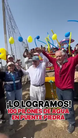 La ayuda no será momentánea, a las ollitas se les está dando cursos para que sean empresas independientes y sean proveedoras del estado. Además de llegar al 60% de personas sin agua en Lima #rafaellopezaliaga #porky #lima #agua  