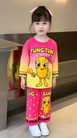 Combo 4 bộ thu đông hình tung tung sahur cho bé gái (size 8-50)#maily_shop83 #dobobegai #quanaotreem #xuhuong2025 