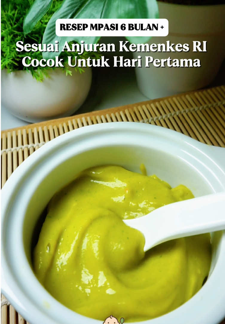 🥣 Resep MPASI Hari Pertama (Menu Lengkap Sesuai Anjuran Kemenkes) Bahan: 	•	40 gr labu kuning kukus 🧡 	•	10 gr bayam rebus 🌿 	•	½ butir telur ayam rebus🥚 	•	30 ml ASIP / SUFOR (sebagai pengencer) 🍼 Menu ini aman, bergizi, dan bikin bayi siap kenalan dengan rasa makanan keluarga 🥰 #MPASI6bulan #MenuMPASI #MPASISehat #MPASIHomemade #MPASIBayi     