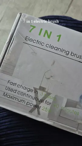 7 in 1 electric brush clean your tub, windows, counter, sinks....whatever! All with ease! #7in1 #electricbrush #electricbrushcleaner #CleanTok #cleaningtiktok 