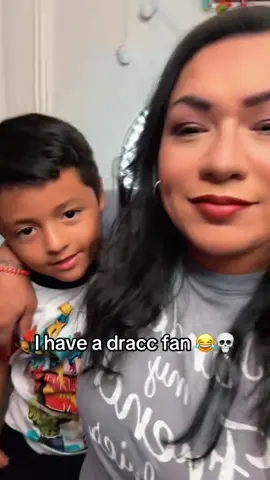#fyp #mygrandbaby #draccfan #nofrontteeth he said he has no teeth like him. 😂💀