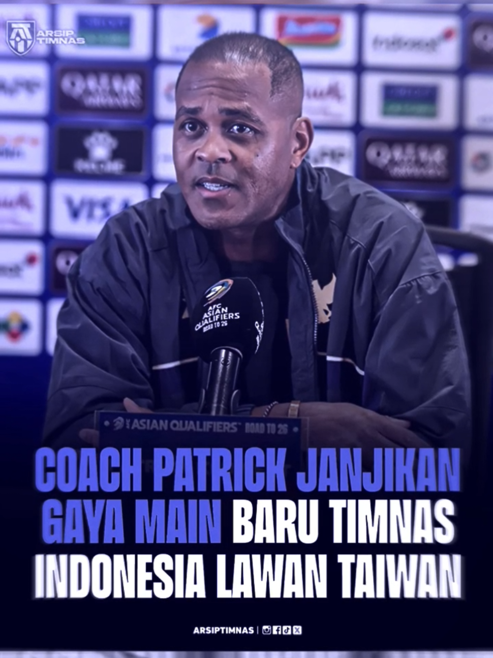 Pelatih Timnas Indonesia, Patrick Kluivert, memberikan sinyal akan ada perubahan gaya main saat skuad Garuda melawan Taiwan. #timnasindonesia#matchday #timnasday #kitagaruda #garudaindonesia 