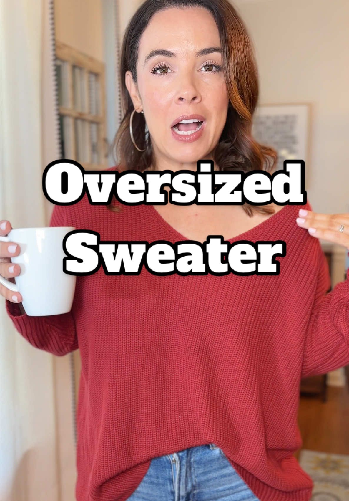 It’s getting super close to sweater season! Love how oversized this one is! @Imily Bela US #sweater #oversizedsweater #offtheshoulder #sweater #fallootd 