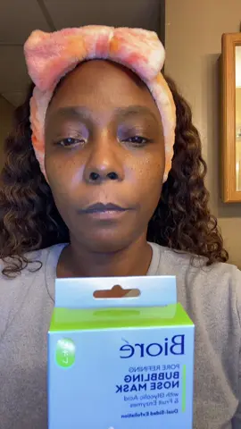 Biore Pore Refining Bubbling Nose Mask  This mask is all about deep pore care with a fun twist. The self-bubbling formula activates on contact, gently lifting away dirt, oil, and impurities while helping refine the look of pores. Why I love it: Bubbling action feels refreshing Helps clear out blackheads + excess oil Leaves skin smoother & pores less noticeable It’s quick, easy, and perfect for a little weekly reset when your nose needs that extra deep clean @Biore Skincare  #Biore #PoreCare #SelfCare #foryoupage #bubblingnosemask 
