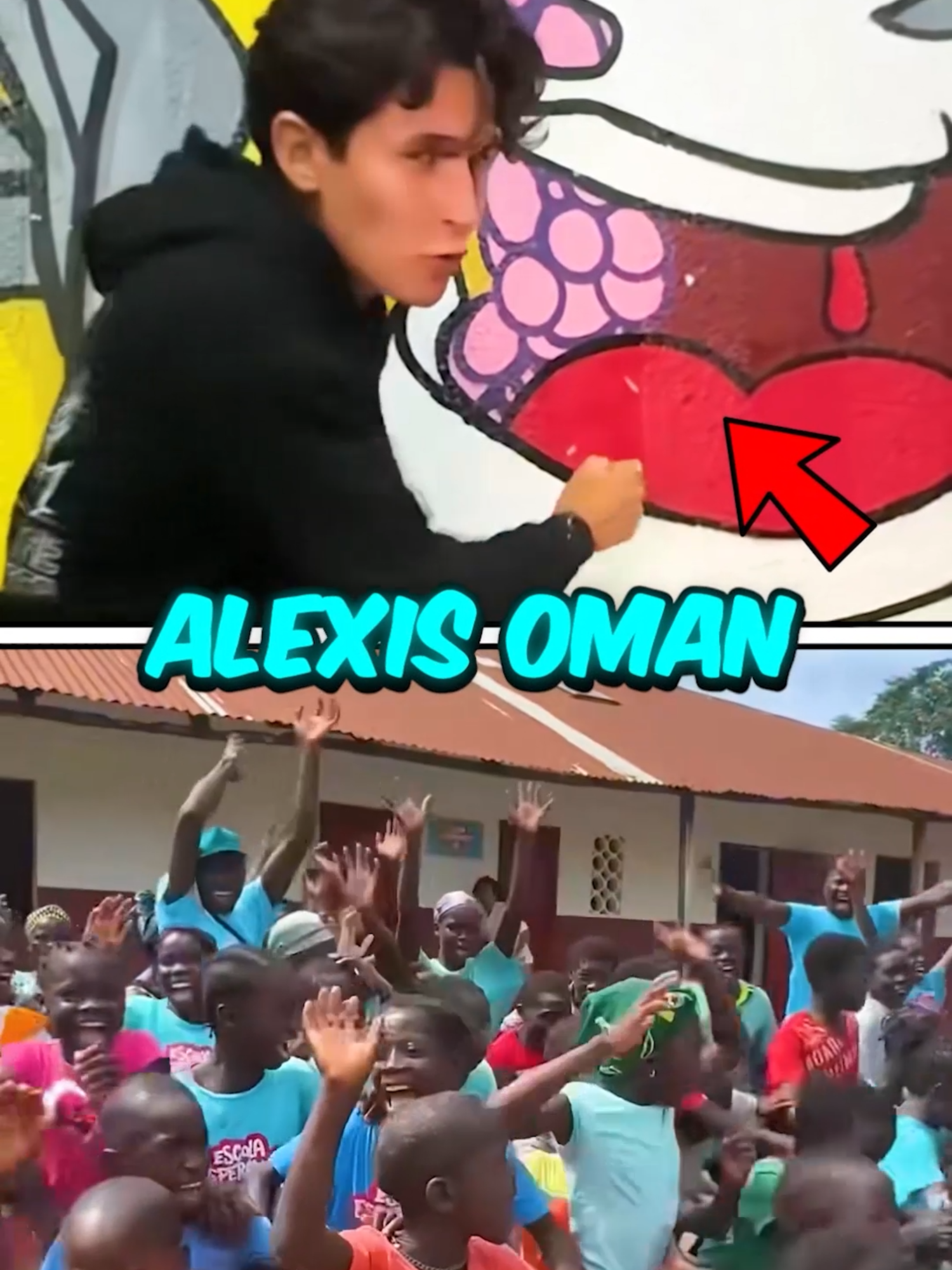 Alexis oman le acaba de hacer un tutorial a Big chungus de cómo ayudar