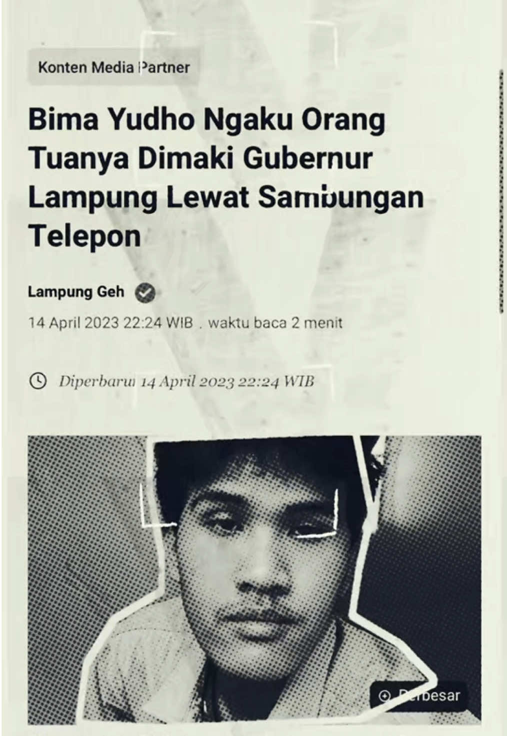 Let's be real: Percaya sama pembangunan Lampung? With the way corruption cases are just a rotating door of power, my trust is at 0%. Ini bukan pesimis, ini realistis. Selama penindakan hanya jadi pertunjukan giliran jabatan, harapan hanyalah ilusi. Gua gak lagi percaya gua akan melihat perubahan besar dalam hidup gua.