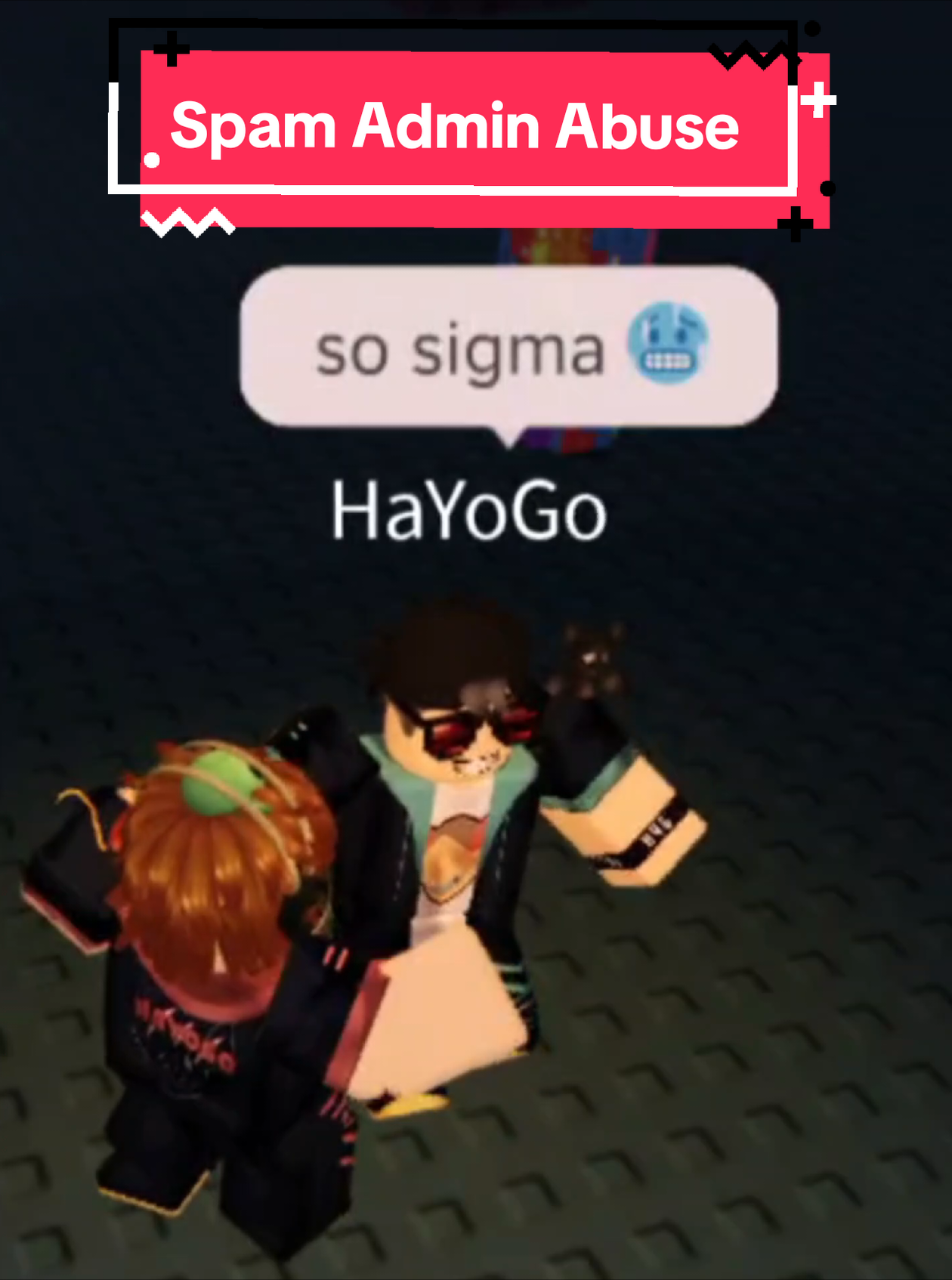 Aku kasih paham bg @hayogogo dengan kekuatan spam sdmin abuse🤫 #robloxfyp #roblox #fyp #stealabrainrot #tomsigma 