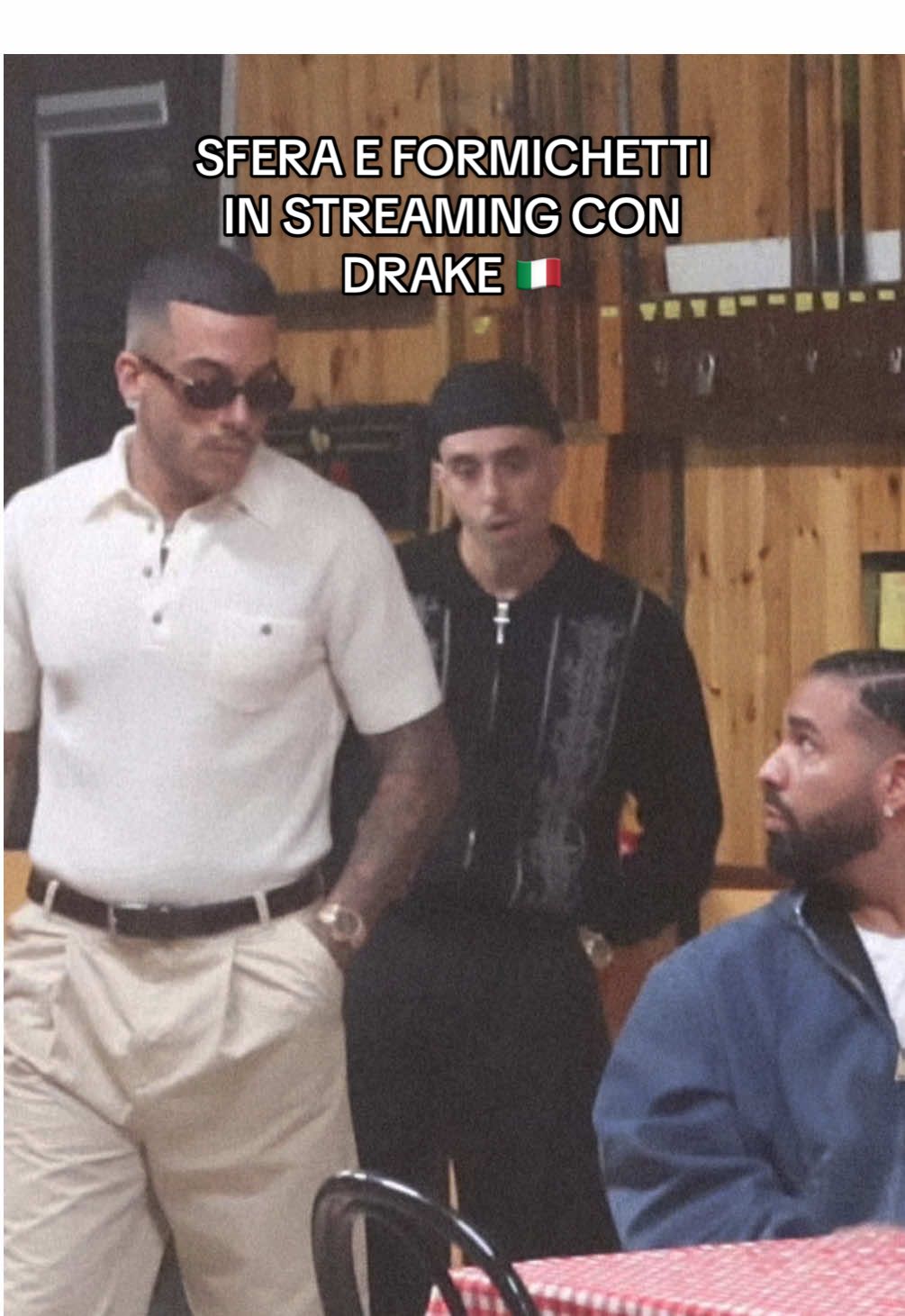 @Sfera Ebbasta & @Dformichetti in diretta streaming con Drake nella nuova puntata di “ICEMAN EPISODE 3”  #sferaebbasta #drake #formichetti #fyp 