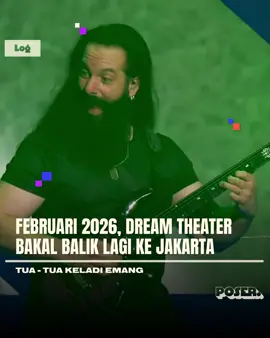 @dreamtheaterofficial kembali ke Indonesia! Semuanya siap-siap nonton Dream Theater dengan formasi lengkap setelah drummer mereka @mikeportnoy kembali ke band.  Kali ini @rajawaliindonesia akan menjadi promotor konser mereka di Stadion Madya Jakarta tanggal 7 Februari 2026 mendatang. Tiketnya udah mulai dijual mulai dari harga Rp. 1,25 Juta dan bisa diakses melalui TipTip.id dan informasi lengkap mengenai tiket bisa ke akun sosial media nya @rajawaliindonesia . Konser DT di Jakarta kali ini masuk ke rangkaian tur Anniversary ke-40 Dream Theater Asia-Australia. Konser ini juga akan jadi konser ke-7 mereka di Indonesia. Seperti kita tau, mereka pernah konser di tahun 2006, 2012, 2014, 2017, 2022 dan 2023.  Udha pada amanin tiketnya? 𝙒𝙀 𝙆𝙉𝙊𝙒 𝙔𝙊𝙐’𝙍𝙀 𝙁𝙊𝙈𝙊 𝘼𝘽𝙊𝙐𝙏 𝙎𝙊𝙈𝙀𝙏𝙃𝙄𝙉𝙂 𝙇𝙄𝙆𝙀 𝙏𝙃𝙄𝙎, 𝙁𝙊𝙇𝙇𝙊𝙒 𝙐𝙎 𝙁𝙊𝙍 𝙈𝙊𝙍𝙀 𝙄𝙉𝙁𝙊𝙍𝙈𝘼𝙏𝙄𝙊𝙉 𝘼𝘽𝙊𝙐𝙏 𝙈𝙐𝙎𝙄𝘾. #dreamtheater #dreamtheaterjakarta #rajawaliindonesia #poser #fomo  #infomusik #music  #skena #indomusikgram #indonesianmusik