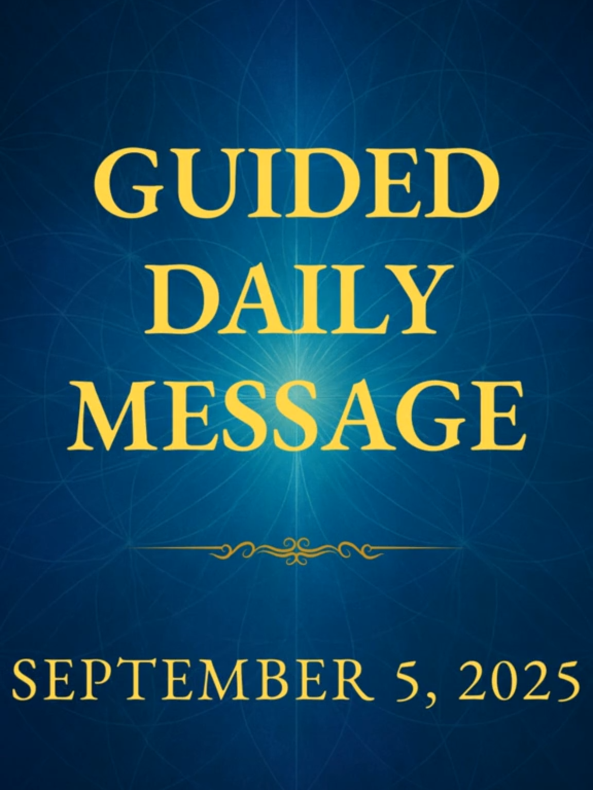 Guided Daily Message — September 5, 2025. Pause for Presence. Today, the universe holds its breath, and so should you. This is not the time to push forward. This is not the time to decide. Today is a pause. A chance to come back into your body before the wave of change arrives. Something is gathering. Something old is preparing to leave. But not yet. Today is for stillness. Today is for listening. If urgency arises, bow to it, then set it down. If the mind wants to race, walk slower. You are not missing anything. You are exactly where you are meant to be. And in this stillness, something sacred is aligning. You are not alone. All across the planet, others are sensing it too. Together, we hold the calm before the turning. Affirmation: I honour the pause. I am present in the stillness. #Astrology #Numerology #Angels #Guidance #Meditation #ChanneledMessage #TheRealignmentSeries #StillPoint #EclipsePreparation #PauseAndPresence #SacredStillness #EnergeticCalm #SpiritualGrounding #BodyBeforeMind #DailyTransmission #QuietBeforeTheShift