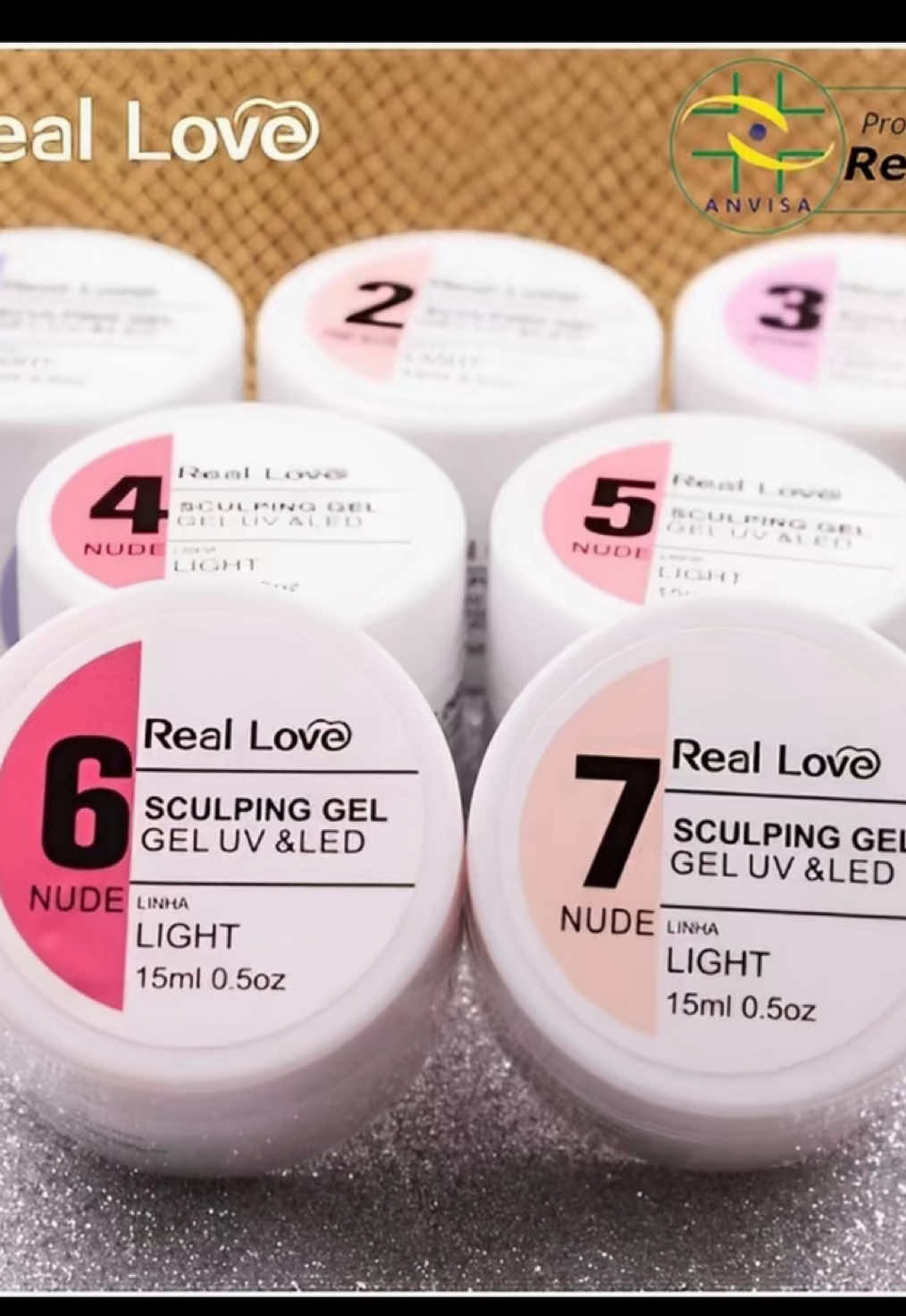 💅✨ Alongamento resistente e com acabamento impecável! O Kit 6 Sculpting Gel Real Love é perfeito para unhas fortes, duradouras e profissionais. 🔥 Mais qualidade, economia e resultados de salão! #SculptingGel #RealLove #UnhasPerfeitas #NailDesigner 