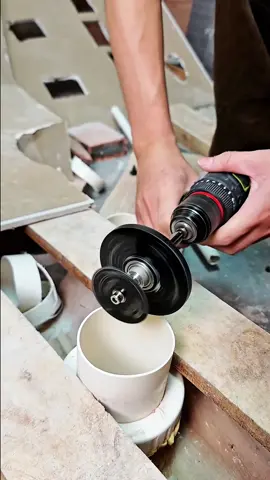 Our adjustable internal PVC pipe cutter #plumbing #plumbinglife 