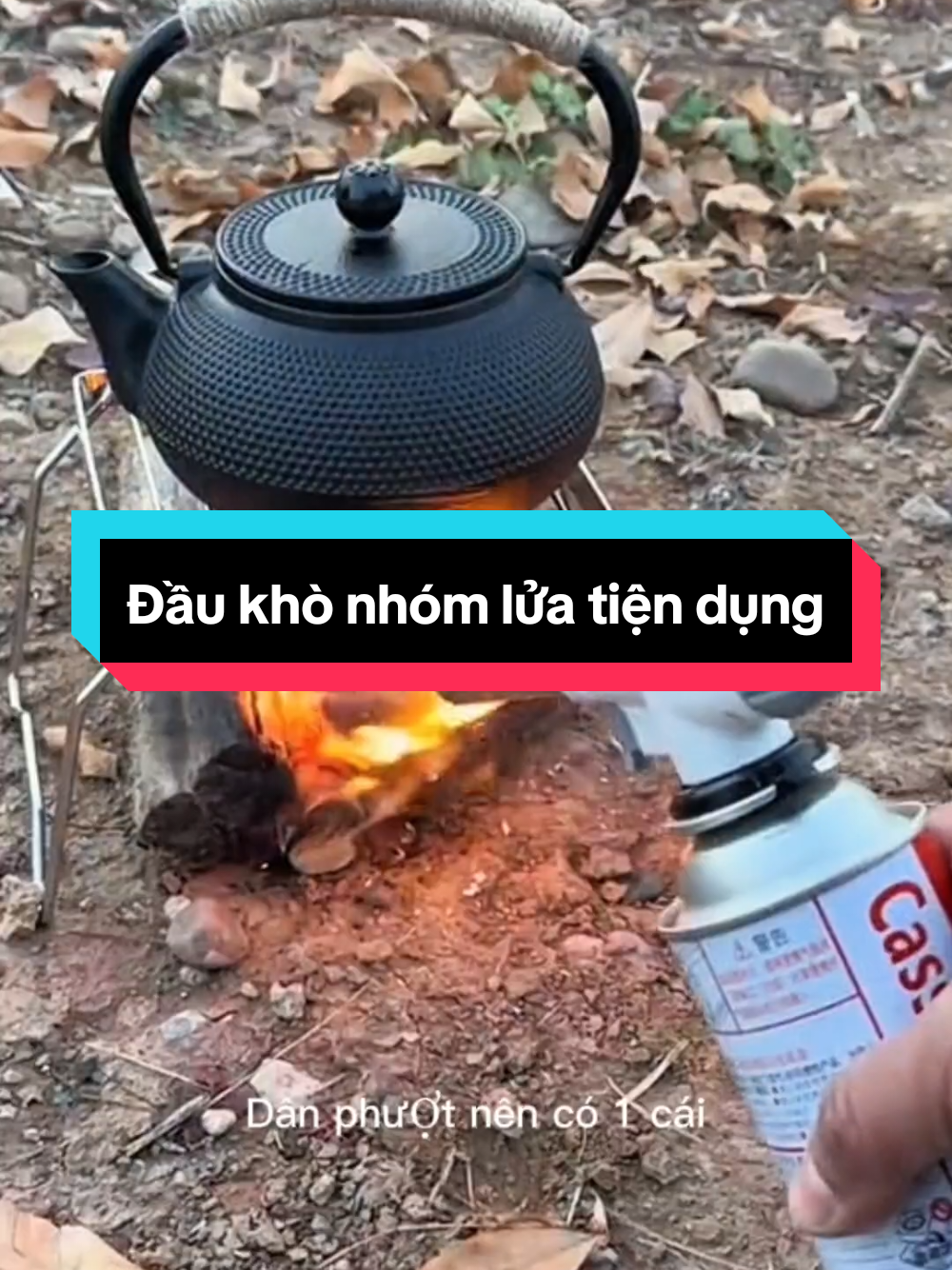 Đầu khò đánh lửa tự động#daukhodanhlua #daukhodanhluatudong #camping #dangoai #nauanngoaitroi 