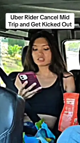 Uber Rider Cancel Mid Trip and Get Kicked Out #uberdriver #uber #rider #driver #usatrending