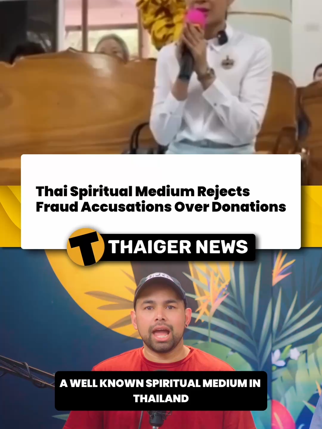 Thai Spiritual Medium Rejects Fraud Accusations Over Donations A prominent Thai spiritual medium has denied allegations of mishandling donations from followers. Critics accused the figure of misusing funds, sparking debate within the religious community. The medium insisted all money was spent transparently on spiritual activities. Authorities are investigating the claims but have yet to take further action. #Thailand #News #Spirituality #Fraud #Donations #Religion