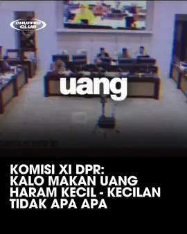 Pernyataan anggota Komisi XI DPR baru-baru ini bikin publik geram. Dengan enteng disampaikan bahwa “kalau makan uang haram kecil-kecilan tidak apa-apa.” Ucapan seperti ini jelas melukai rasa keadilan masyarakat yang sedang berjuang keras menghadapi tekanan ekonomi. Di saat rakyat diminta patuh bayar pajak, taat aturan, dan hidup sederhana, justru ada wakil rakyat yang seolah memberi pembenaran pada praktik korupsi. Padahal, korupsi sekecil apapun tetaplah korupsi. Nilainya boleh “kecil”, tapi dampaknya menghancurkan, karena menciptakan budaya permisif: seakan-akan mencuri uang rakyat itu wajar selama tidak terlalu besar. Fakta di lapangan, kasus korupsi kecil maupun besar sama-sama merugikan negara. Ironisnya, justru banyak pejabat yang terjerat kasus korupsi bernilai miliaran hingga triliunan rupiah. Maka pernyataan ini semakin memperburuk citra DPR yang selama ini sudah sering disebut sebagai lembaga dengan tingkat kepercayaan publik rendah. Rakyat butuh wakil yang berintegritas, bukan yang mencari pembenaran untuk perbuatan salah. Sekecil apapun uang haram, tetap tidak bisa ditoleransi. “KOMISI XI DPR: KALO MAKAN UANG HARAM KECIL-KECILAN TIDAK APA APA” #DPR #Korupsi #KritikRakyat #PolitikIndonesia #FYP