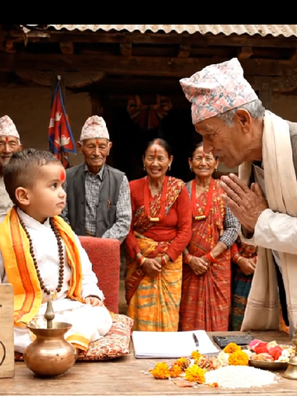 सानो दाहाल बाजे 😆🙏 अब श्राद्ध पूजा पनि booking सिस्टममा!” #NepaliComedy #PanditBaby #VillageLife #FunnyNepali #TikTokNepal 