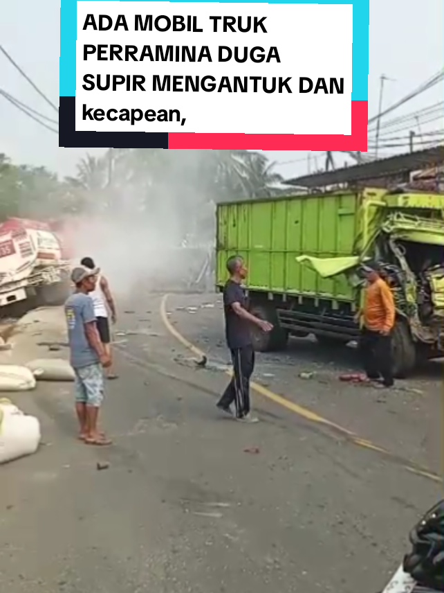 TRAGEDI LAKANTAS pada hari ini telah terjadi Lakalantas di jalan raya Cigudeug Kabupaten Bogor, beberapa mobil Hancur salah satuna Mobil Truk Pengangkut BBM Pertamina, warga yg mendengar dan melihat dan segera langsung mengevakuasi para korban,dalam kejadian ini Belum di ketahui penyebabnya Karna masih pendalaman dan investigasi kronologi dan penyebanya,  #LAKALANTAS  #CIGUDEUG  #KECELAKAAN  #KORBAN  #INSIDEN  @Reelsvideo @reelstiktok @semuaorang @trandingtopik @sorotan @viral @jangkauanluas @fyppppppppppp
