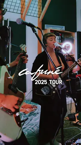 tour starts soon … we’ve been rehearing & can’t wait to bring you our new show 😌 get your tix now #indie #OnTour #tekit #iwatchthemoon #cafune 