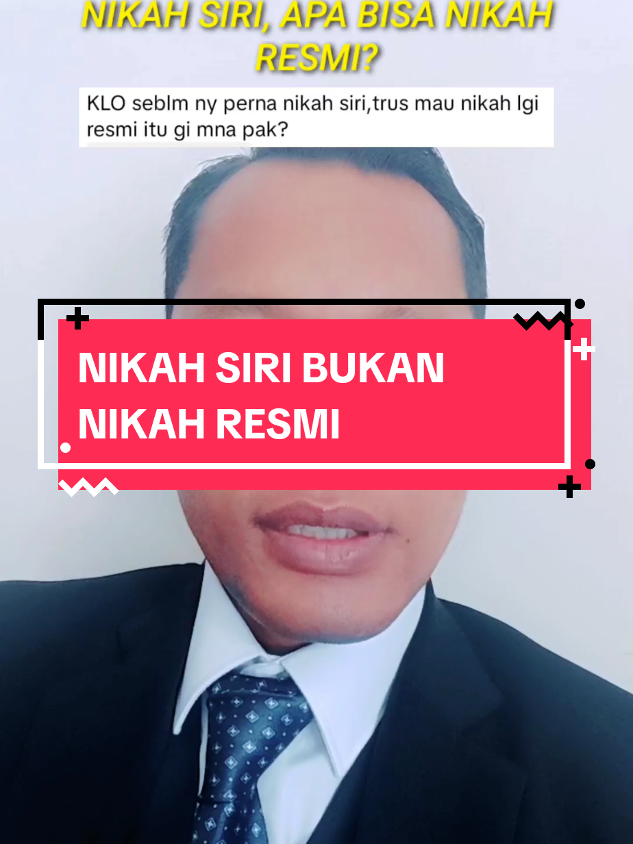 Kalau pernah nikah siri, terus mau nikah lagi secara resmi di KUA, bisa nggak sebenarnya? Nikah siri itu hanya sah secara agama, tapi tidak tercatat di negara. Artinya, status pernikahan siri tidak diakui secara hukum negara.