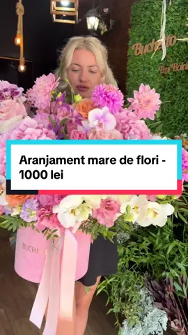 Un nou aranjament imens la 1000 lei 🌸🤍 #buchettobucuresti #buchetemidelabuchetto #emidelabuchetto #aranjamentmaredeflori #aranjamentemarepersonalizat 