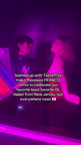 SURPRISE!!! THE FRANCO REMIX BY @Tasheff IS OUT EVERYWHERE NOW 🩷🎀💌🇮🇹 #fyp #indieartist #newmusic #lgbt 