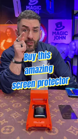 “Scratches? Cracks? Not with Magic John. Our high-aluminum dual-strength technology makes it ultra-tough!”#MAGICJOHN #foryoupage❤️❤️ #losangeles #screenprotector 