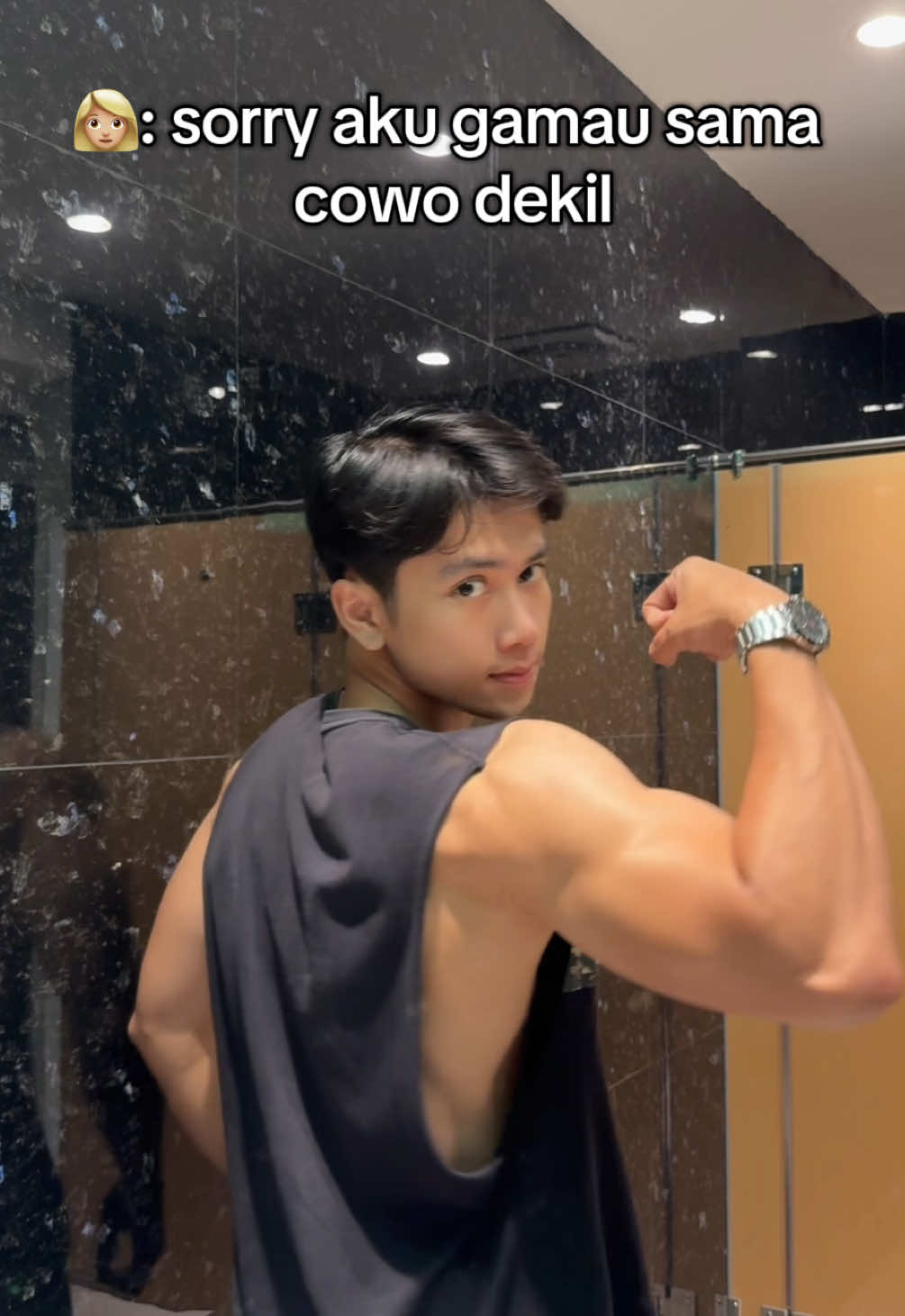 Jaman sekarang udah ga jaman lagi muka dekil kusem ga terawat 🤪 #micellaraffordable #micellarviral #micellarg2g #gym 